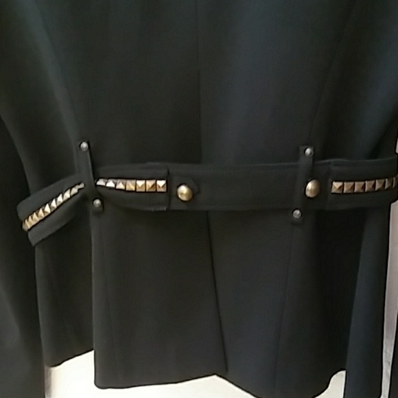 Vintage Vertigo Paris 2 Bronze Button Blazer - Picture 8 of 8